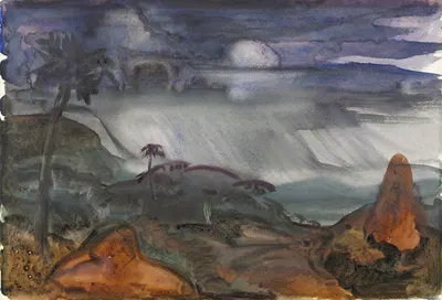 Дождь by Пол Б. Трэвис, 1928 — digital art print download