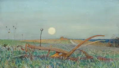 Плуг by Сэр Джордж Клаусен, 1893 — digital art print download
