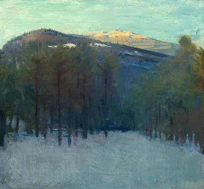 Гора Монаднок by Аббот Хандерсон Тейер, 1911 — digital art print download
