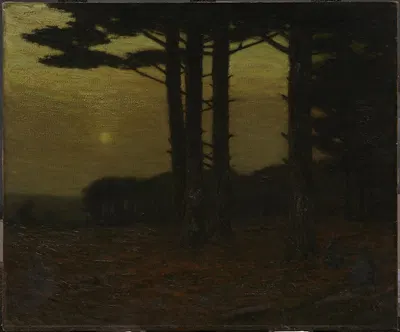 Стражи by Чарльз Уоррен Итон, 1909 — digital art print download