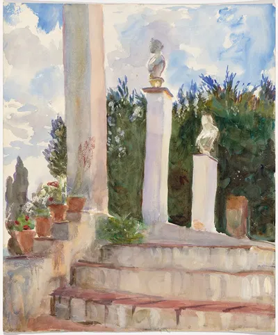 Generalife by Emily Sargent, 1912 — digital art print download