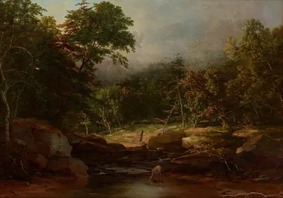 Stream in the Mountains by George Inness — digital art print download