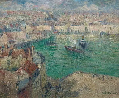 Dieppe by Gustave Loiseau, 1929 — digital art print download
