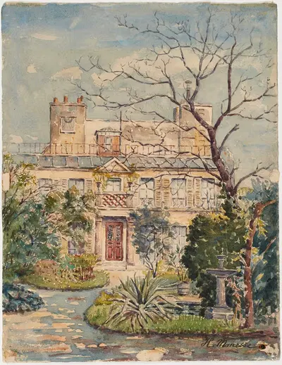 Дом Виктора Гюго, улица Шерше-Миди by Жорж-Анри Манесс, 1900-1907 — digital art print download