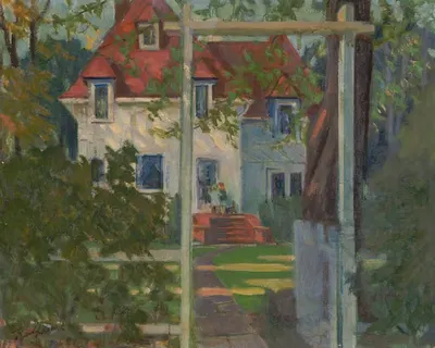 Художественная студия Шато by Джеймс С. Кулханек, 1959 — digital art print download