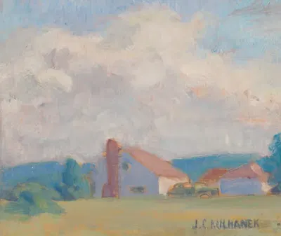 Сельский вид by Джеймс С. Кулханек, 1945 — digital art print download