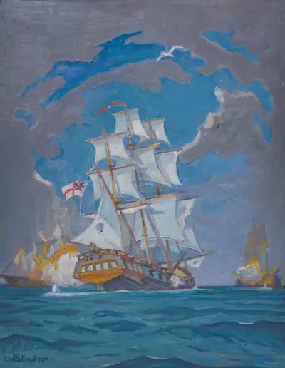 Правило Британии by Джеймс С. Кулханек, 1977 — digital art print download