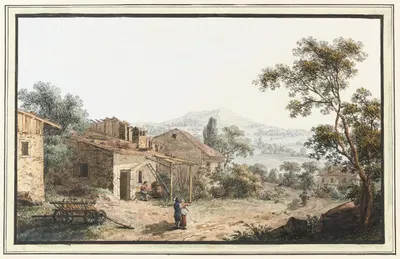 Вид на Берне в Савойе by Карл Людвиг Хакерт, 1740-1796 — digital art print download