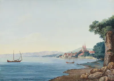 Вид на Люстри by Карл Людвиг Хакерт, 1740-1796 — digital art print download