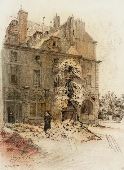 Сад аббатства у Буа by Шарль Жуас, 1915-1945 — digital art print download