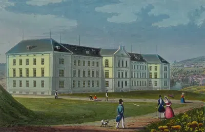 Пфрунтхаус; Госпиталь в Цюрихе by Франц Шмид, 1915-1945 — digital art print download