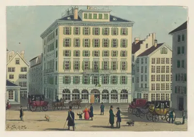 Гостиница "Крона by Франц Шмид, 1915-1945 — digital art print download