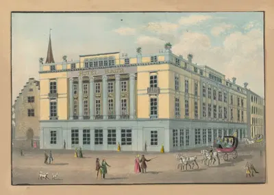 Отель Бур by Франц Шмид, 1915-1945 — digital art print download