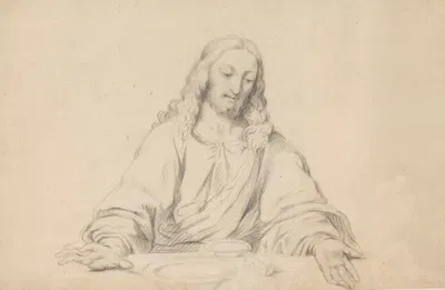 Christ by Jean Antoine Verschaeren — digital art print download