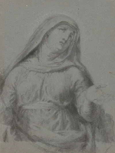 Mater Dolorosa by Jean Antoine Verschaeren — digital art print download