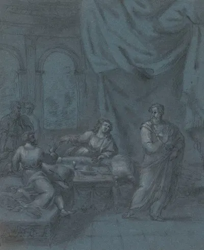 Meal by Jean Antoine Verschaeren — digital art print download