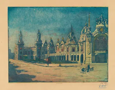 Дворец декоративных искусств by Пьер-Марсель Руа — digital art print download