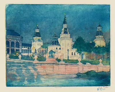 Павильон Русской Азии by Пьер-Марсель Руа — digital art print download