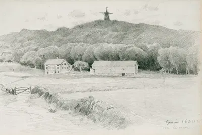 West Coast Landscape by Йохан Эриксон, 1894 — digital art print download