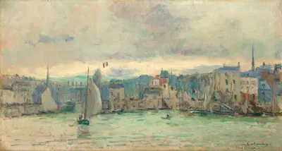 Онфлер by Альбер Лебур, 1901-1903 — digital art print download