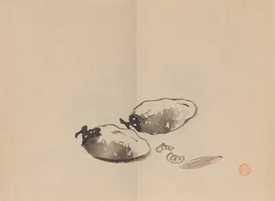 Keinen shūgajō Pl.16 by Имао Кейнин, 1906 — digital art print download
