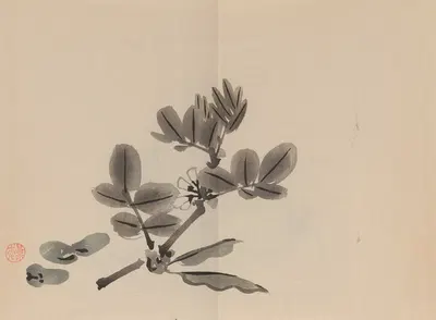 Keinen shūgajō Pl.17 by Имао Кейнин, 1906 — digital art print download