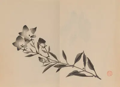 Keinen shūgajō Pl.22 by Имао Кейнин, 1906 — digital art print download