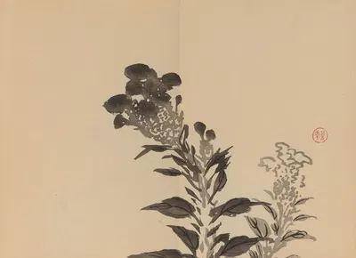 Keinen shūgajō Pl.29 by Имао Кейнин, 1906 — digital art print download