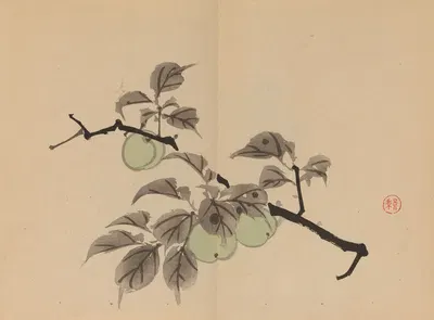 Keinen shūgajō Pl.30 by Imao Keinen, 1906 — digital art print download