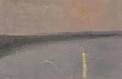 Ночной пейзаж by Жанна Жегу-Кадар — digital art print download