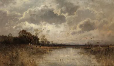 Weite Moorlandschaft by Otto Fedder, 1899 — digital art print download
