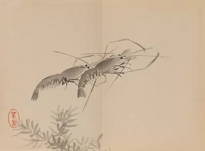 Keinen shūgajō Pl.51 by Имао Кейнин, 1906 — digital art print download