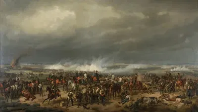 Битва при Коморне by Альбрехт фон Адам, 1852 — digital art print download