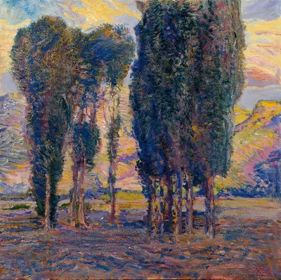 Тополя by Август Рот, 1910 — digital art print download
