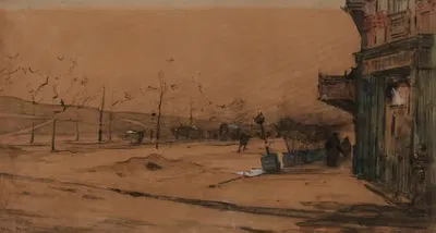 Бульвар Ней, 18-й округ by Франсис Гара, 1905 — digital art print download
