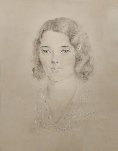 Laure Delvolvé by Люс Бояль, 1930 — digital art print download