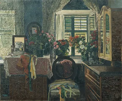 Interieur by Josef Stoitzner, 1913 — digital art print download
