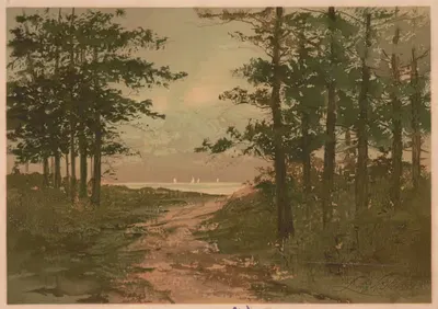 'Взгляд на Звук,' Конн by Луис Кинни Харлоу, 1887 — digital art print download
