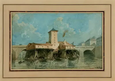 Помпея Нотр-Дам в 1849 году by Луи-Мартиял-Теодат Массон — digital art print download