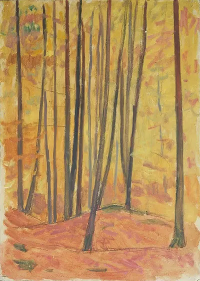 Waldinneres by Walther Gamerith — digital art print download