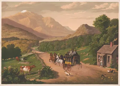 У Белых гор by Ф. Глиссон, 1875 — digital art print download