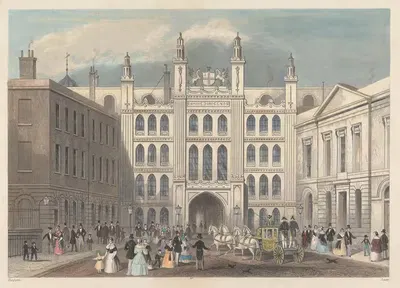 Guildhall, King Street by Thomas Hosmer Shepherd — digital art print download