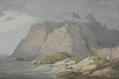 Loch Scavaig, Isle of Skye by William Daniell — digital art print download