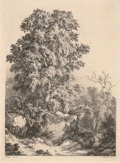Счастье by Эжен-Станислас-Александр Блери, 1840 — digital art print download