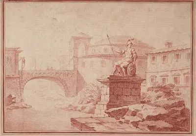 Ier Vue de Rome by Jean-François Janinet — digital art print download