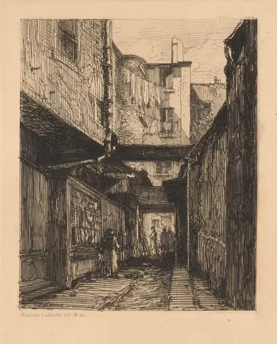 Проход через котел. by Максим Лаллан, 1876 — digital art print download
