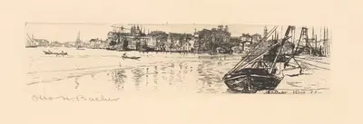 Венеция by Отто Генри Бахер, 1880 — digital art print download
