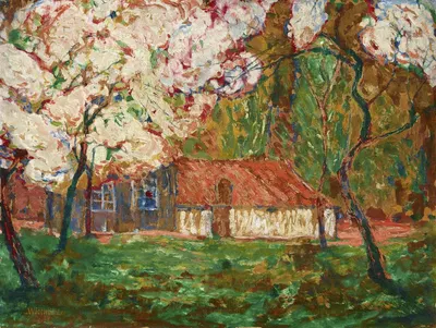 Frühling by Gustav Wiethüchter, 1913 — digital art print download