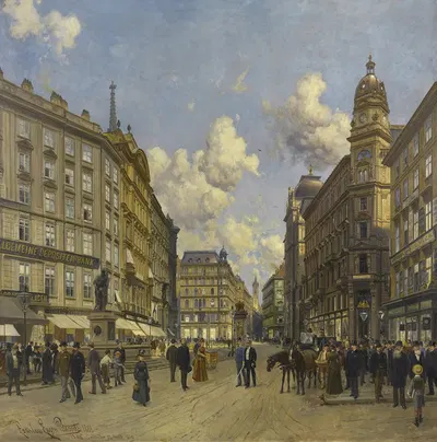 Копка в 1888 году в сторону Шток им Айзен by Ладислав Евгений Петровиц, 1888 — digital art print download