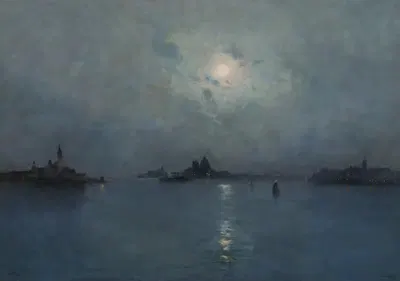 Венеция by Мари-Жозеф-Леон Клавель, 1894 — digital art print download